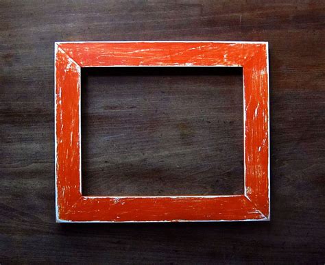 orange 8x10 frame|8x10 orange picture frames.